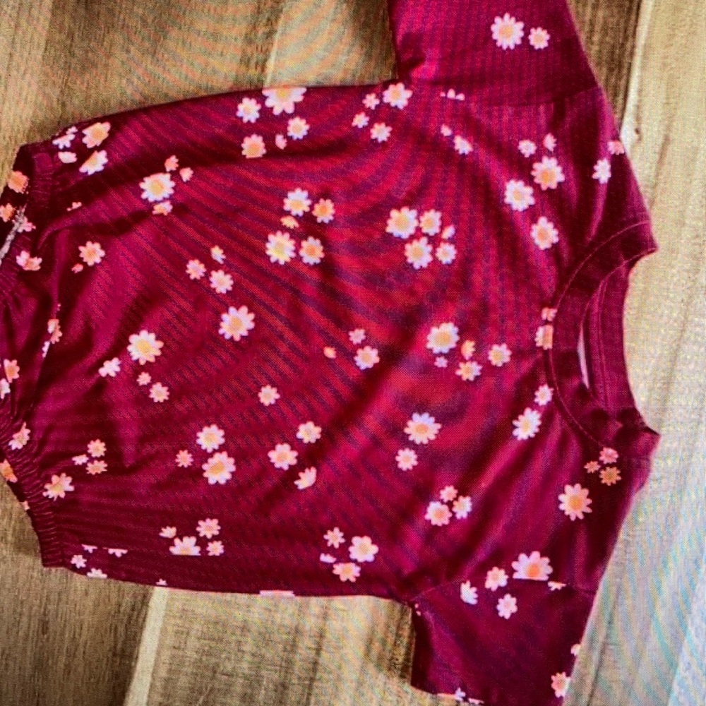 Floral pattern design one piece